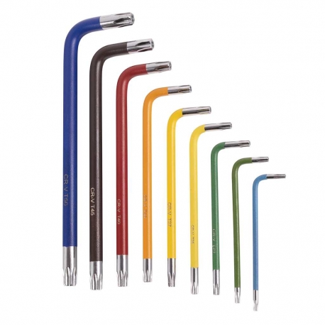 Long arm color coded torx wrench  H005884