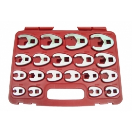 19 piece professional crowfoot wrench set KA-7311K-19M