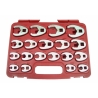 19 piece professional crowfoot wrench set KA-7311K-19M