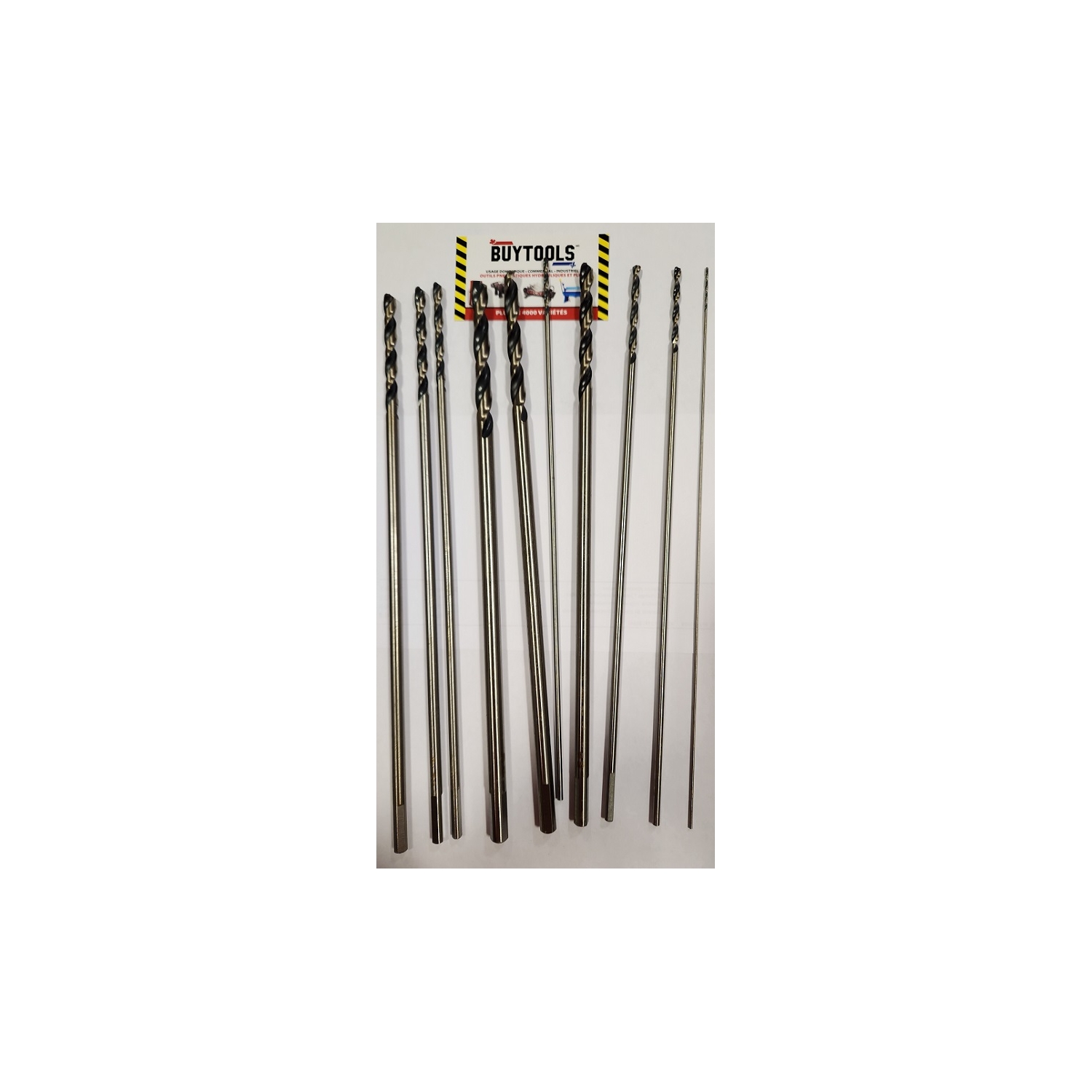 12 inch aircraft drill bit set BTM912 CENTRE OUTILS PLUS