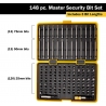 148pc master security bit set TITAN tools 16148