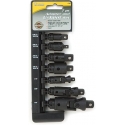 7 piece adapter and U Joint set Titan 17408