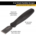 Titan carbide scraper 1-1/4''  17011