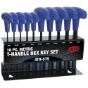 T handle hexagonal wrench set ATD575