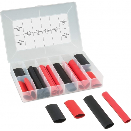 22pc Dual wall heat shrink assortment 45209