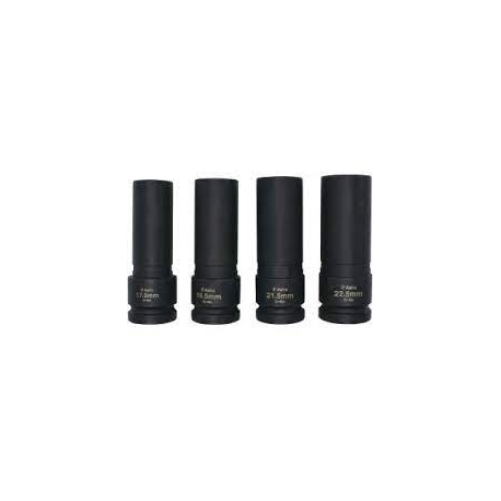 Astro tools' 4 pc thin wall lug nut socket set 78204