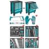 Mechanic's tool chest with tools, 162 pc  BTCS71621