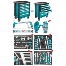 Mechanic's tool chest with tools, 162 pc  BTCS71621