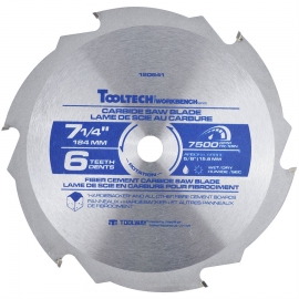 Carbide saw blade 7-1/4'' x 6T   120641