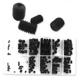 200pc Socket Set Screw Assortment (50484)