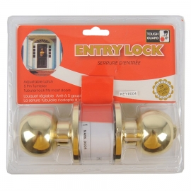 Door lock entrance with knob / keys  100101