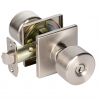 Door lock entry with knobs and keys   100118