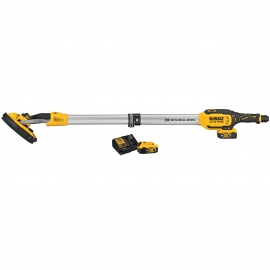 DEWALT DEW-DCE800P2 Ponceuse pour cloisons sèches sans fil 20 V MAX 9 pouces, kit 2x 5,0 Ah