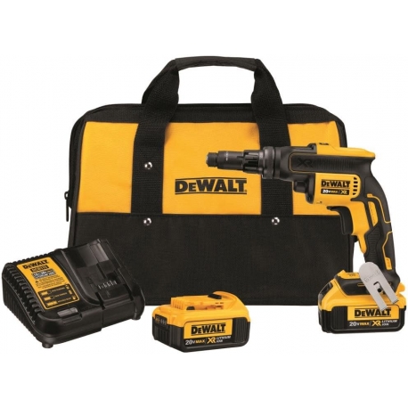 DEWALT DCF622M2 20V MAX XR Versa-ClutchTM Adjustable Torque Screw Gun DEWALT DCF622M2 20V MAX XR Versa-ClutchTM Adjustable Torque Screw Gun