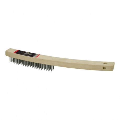 Steel Wire Brush 14 inch  077405