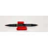 Permanent markers 12pc RED  BS700301-R