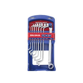 Workpro double ring end metric wrench set 202509