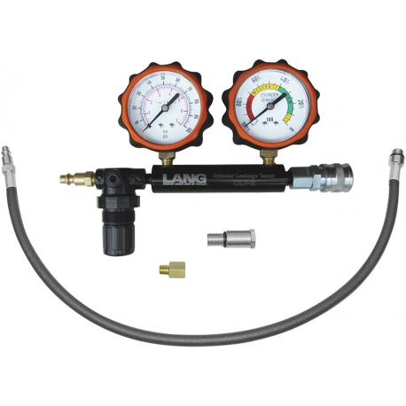 Cylinder leakage tester with 2 gauges, 100 psi  CLT2PB