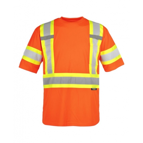 Hi-Vis reflective band short sleeve T-shirt 116524ORXL