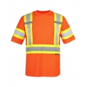 Hi-Vis reflective band short sleeve T-shirt 116524ORXL