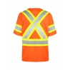 Hi-Vis reflective band short sleeve T-shirt 116524ORXL