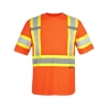 Hi-visibility short sleeve shirt MED  116524ORM