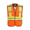 Hi visibility 5 point tear away vest with back binding 116583OR