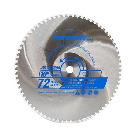 METAL CUTTING SAW BLADE 10” X 72T 120644