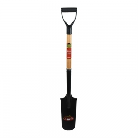 Drain spade blade shovel with handle (130508)