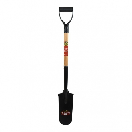 Drain spade blade shovel with handle (130508)