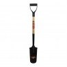 Drain spade blade shovel with handle (130508)