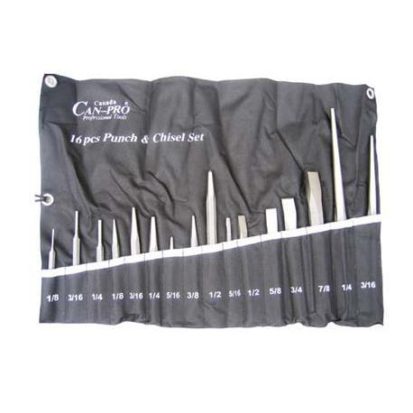 Ensemble de Poinçons et ciseaux à froids 16 pcs