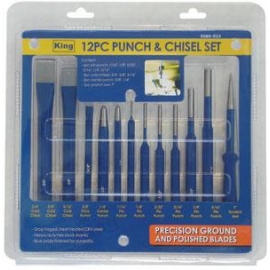 12pc Punch & Chisel Set (0080-003)