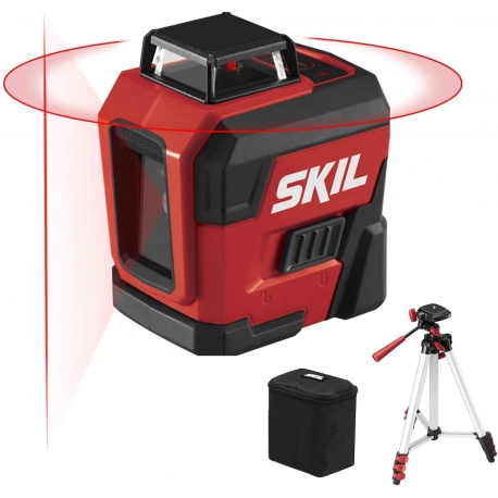 Skil red self-leveling cross line laser LL932201