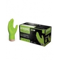 Bodyworks green nitrile gloves Large 46100