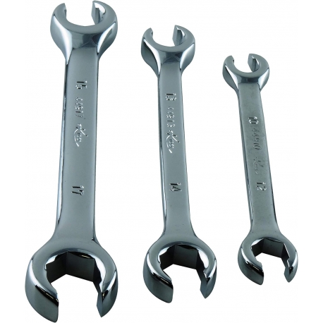 3pc metric flare nut wrench set 44500