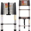 Stainless steel telescopic ladder 2.6M  BS463126