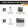 Titan TR 5 lobe star bit set 16137