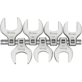 7pc jumbo metric crowfoot wrench set 17670