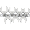 7pc jumbo metric crowfoot wrench set 17670