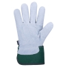 Lined cowsplit leather gloves 710315XL