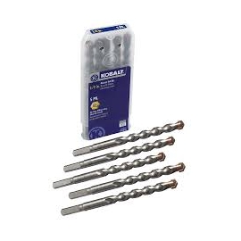 5pc KOBALT masonry drill bits 1/2'' 282890