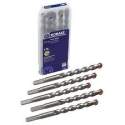 5pc KOBALT masonry drill bits 1/2'' 282890