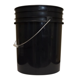 5 gallon plastic bucket .90'' thick (187532-B)