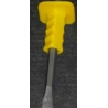 Brick Chisel 12 inch Long with 1 inch Head with Protective Head.