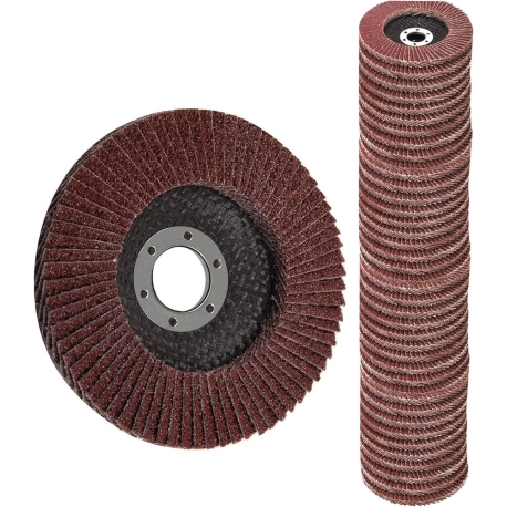 100 disques a lamelles 4.5'' oxide 100Grit FLAP100-100 100 disques a lamelles 4.5'' oxide 100Grit FLAP100-100