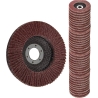 100 disques a lamelles 4.5'' oxide 100Grit   FLAP100-100