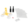 Deluxe windshield repair kit W3071