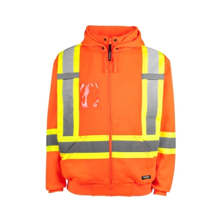 High Visibility fleece hoodie XL  116506XL