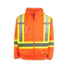 High Visibility fleece hoodie XL  116506XL